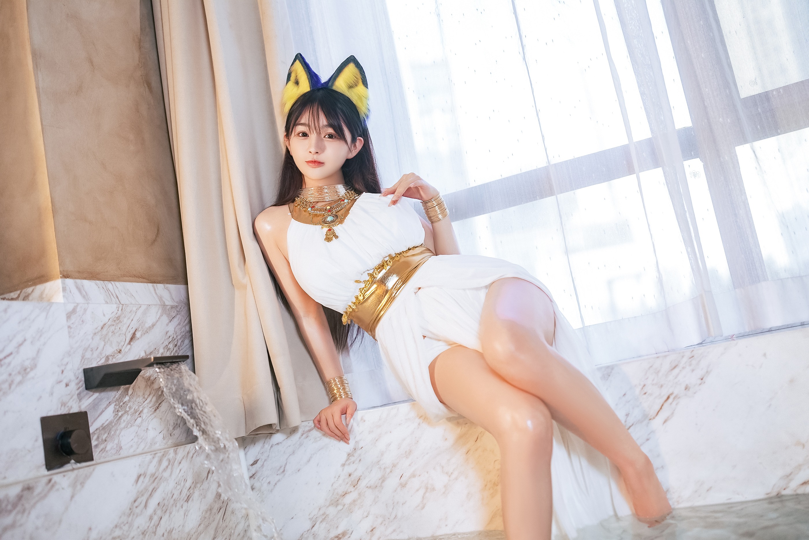图片[1]-桜井宁宁 – NO.166 白色猫娘[132P]-XikXak